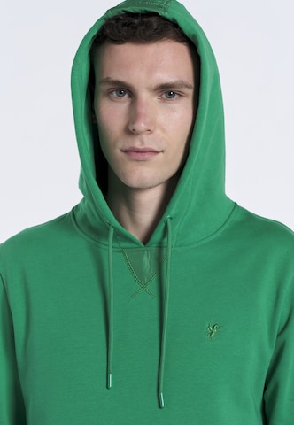 DENIM CULTURE Sweatshirt 'Hector' i grønn