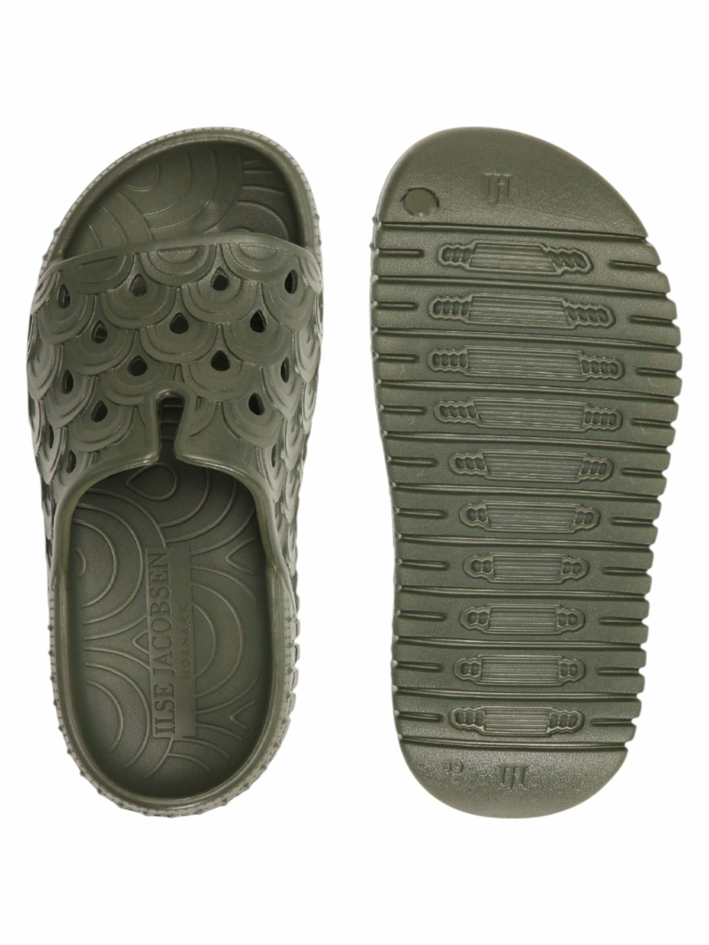 ILSE JACOBSEN Mules 'Birch01' in Green