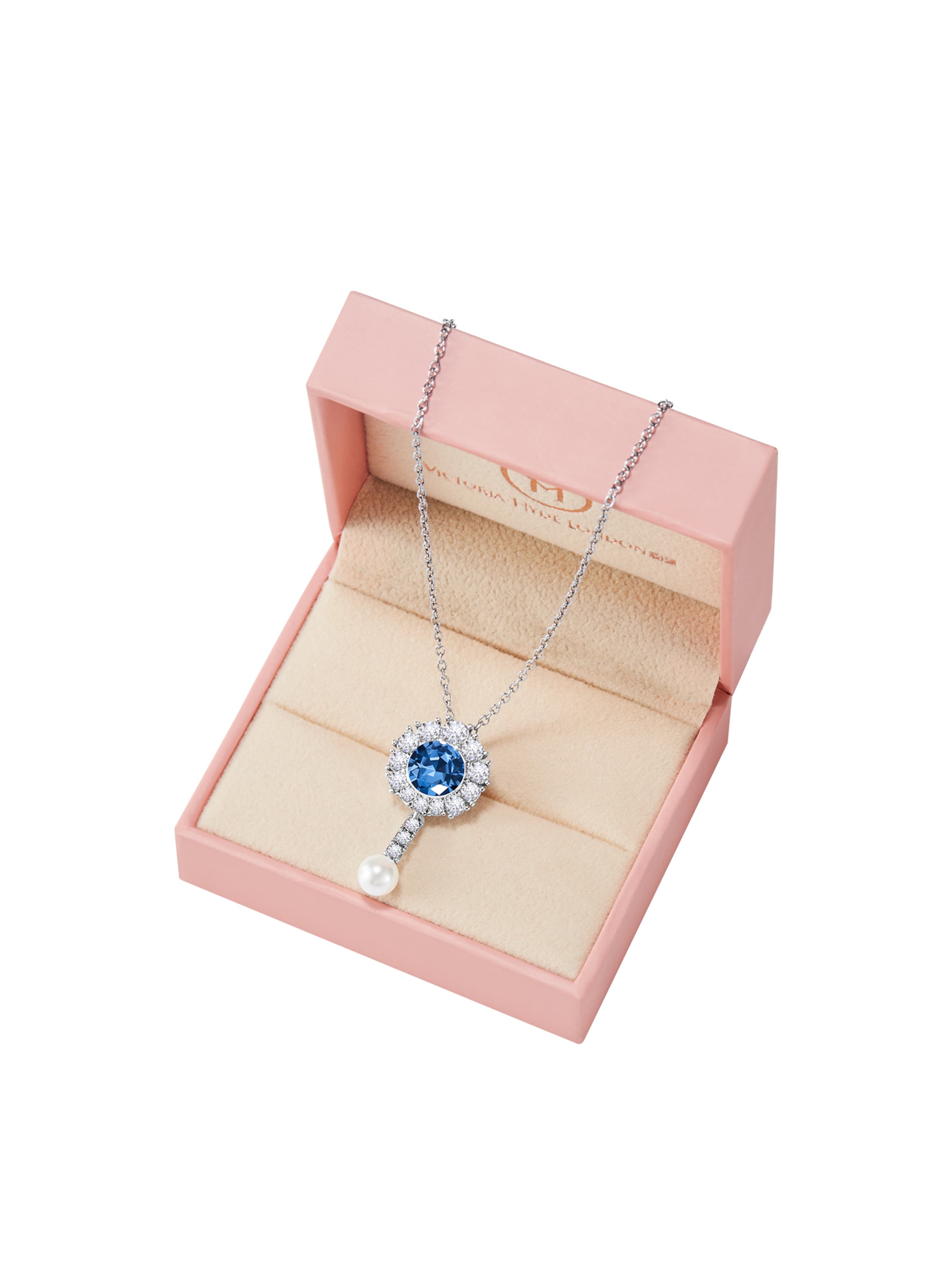 Victoria Hyde Kæde ' Cyrus ' i sølv