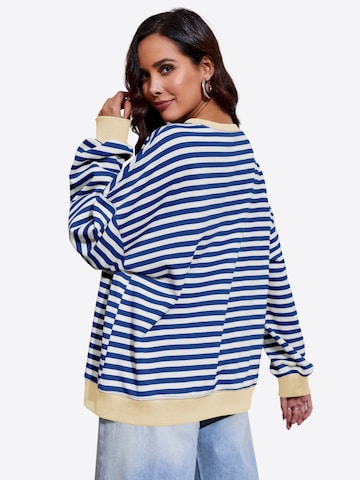 Imily Bela Sweatshirt i blå: tilbage