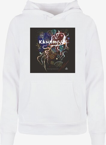 Sweat-shirt 'APOH - Kandinsky Art Is Free' Merchcode en blanc : devant