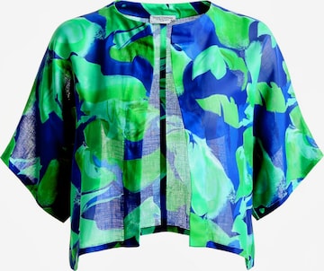 Bolero di Haris Cotton in blu: frontale