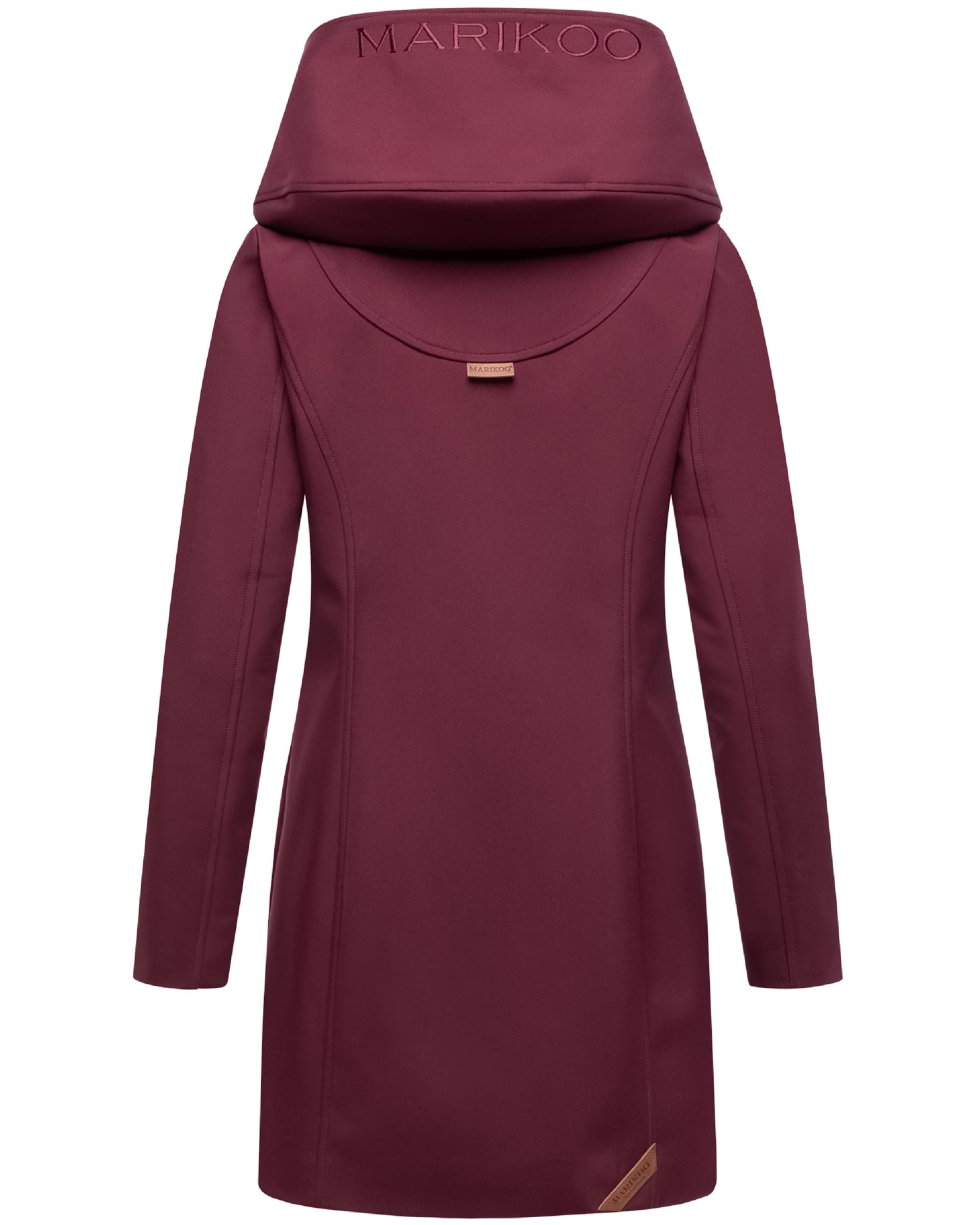 MARIKOO Functionele mantel 'Mayleen' in Rood