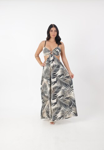 Elara Kleid in Schwarz: Vorderseite