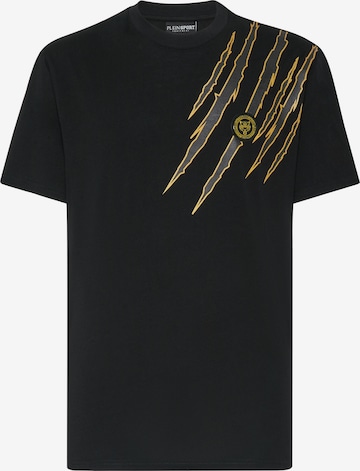 Maglietta 'Scratch' di Plein Sport in nero: frontale