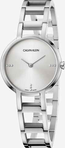 Calvin Klein Analoog horloge in Zilver: voorkant