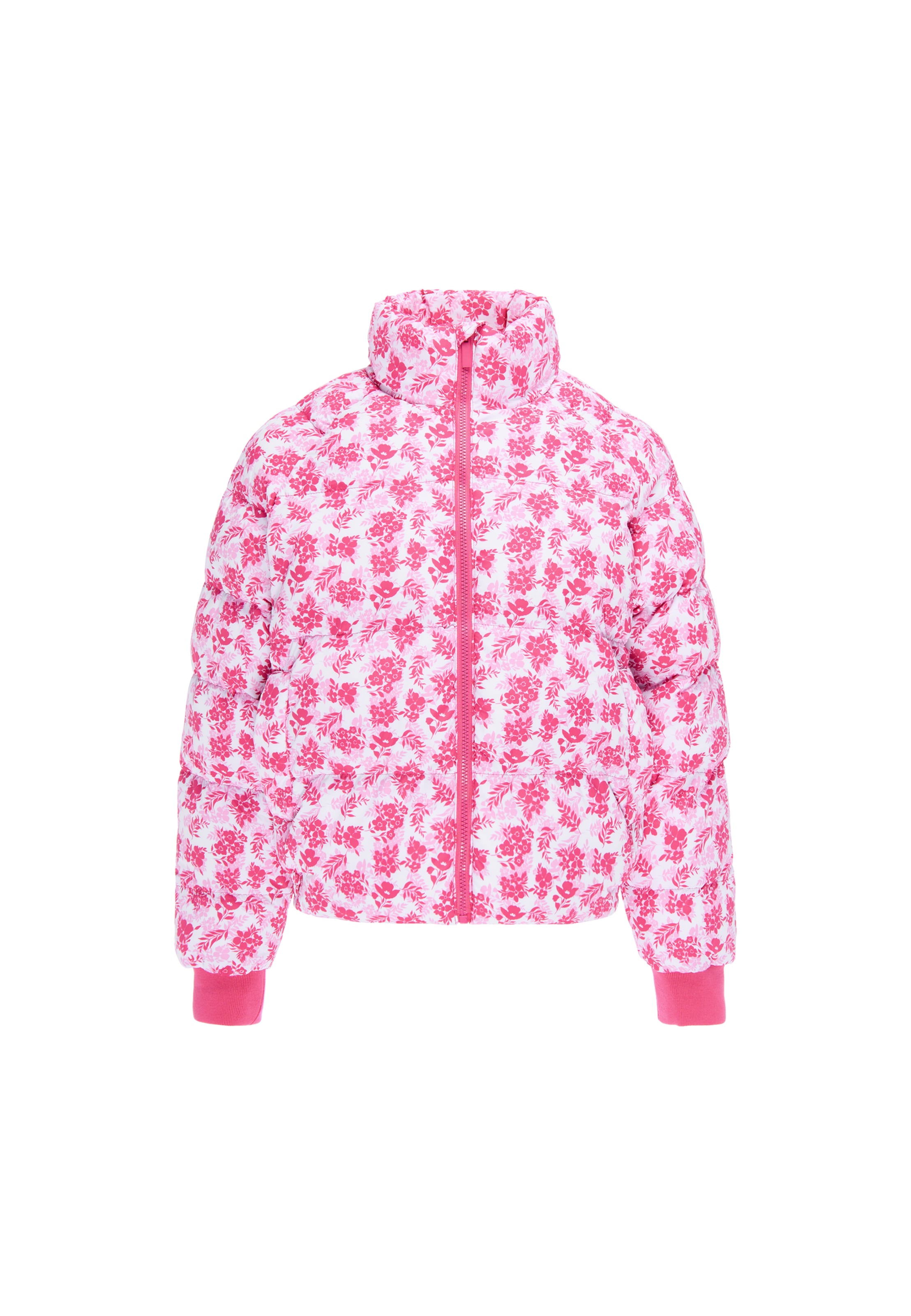 IZIA Tussenjas in Roze: voorkant