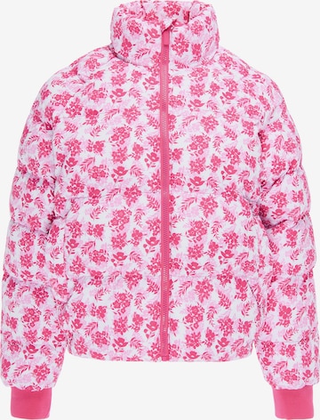 Veste mi-saison IZIA en rose : devant