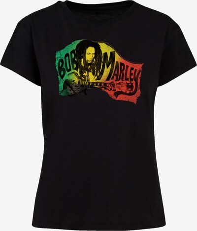 F4NT4STIC T-shirt 'Bob Marley' en jaune / vert / rouge / noir, Vue avec produit