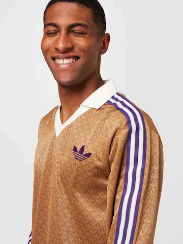 ADIDAS ORIGINALS Shirt 'Adicolor 70S Vintage' in Brown