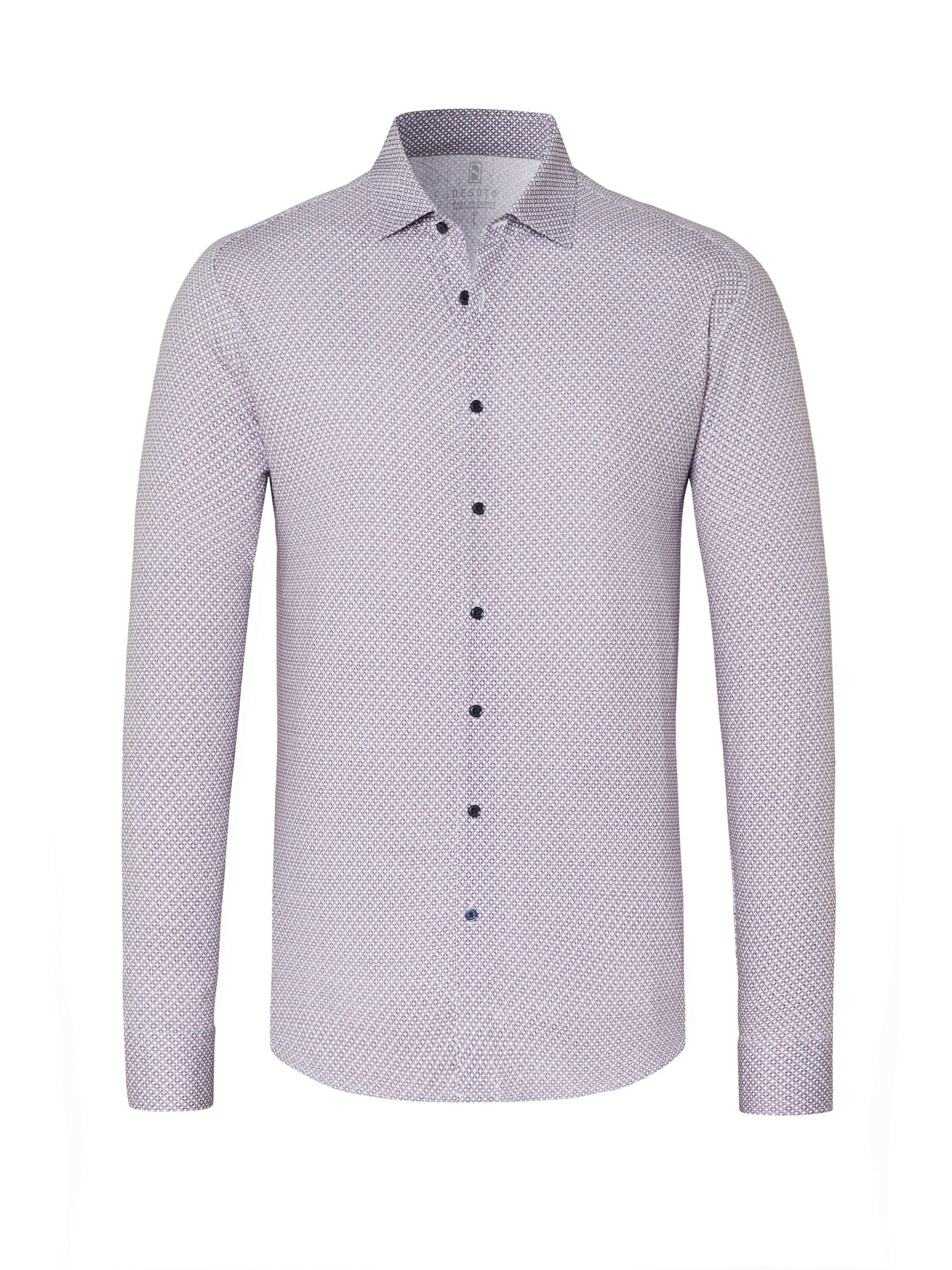 Coupe slim Chemise 'Kent' DESOTO en bleu : devant
