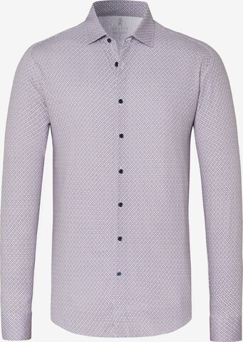 DESOTO Slim fit Button Up Shirt 'Kent' in Blue: front