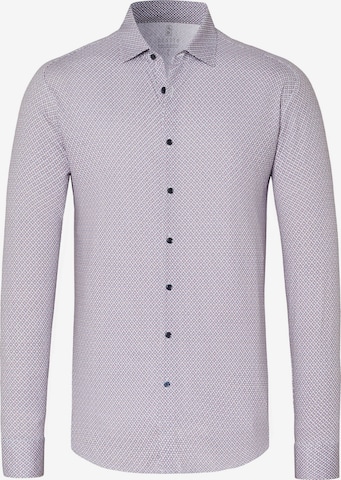 Coupe slim Chemise 'Kent' DESOTO en bleu : devant