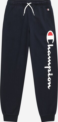 Champion Authentic Athletic Apparel Дънки Tapered Leg Панталон в синьо: отпред