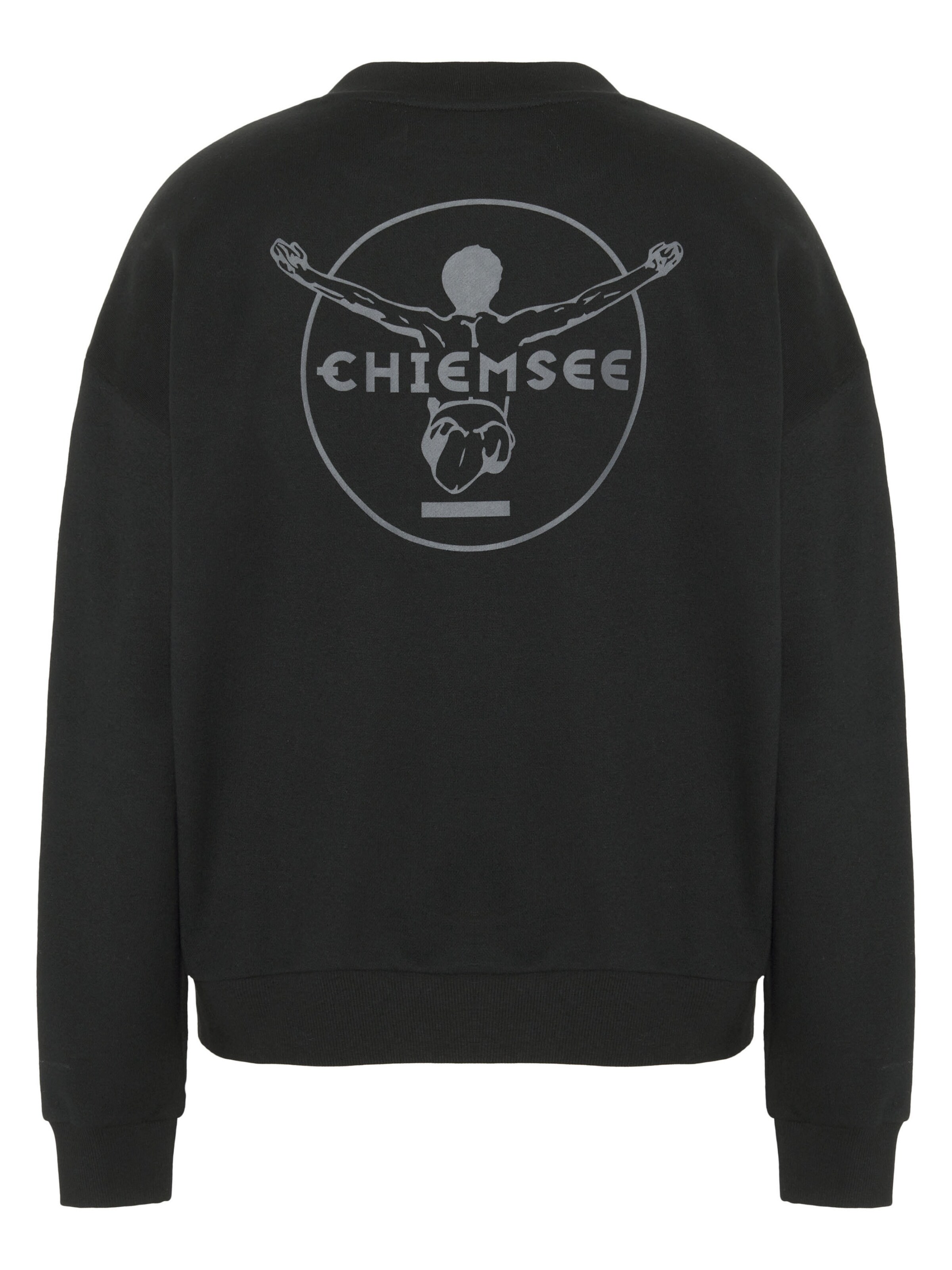 CHIEMSEE Sweatshirt in Schwarz