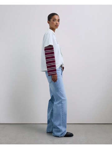 Scalpers Póló 'College' - fehér