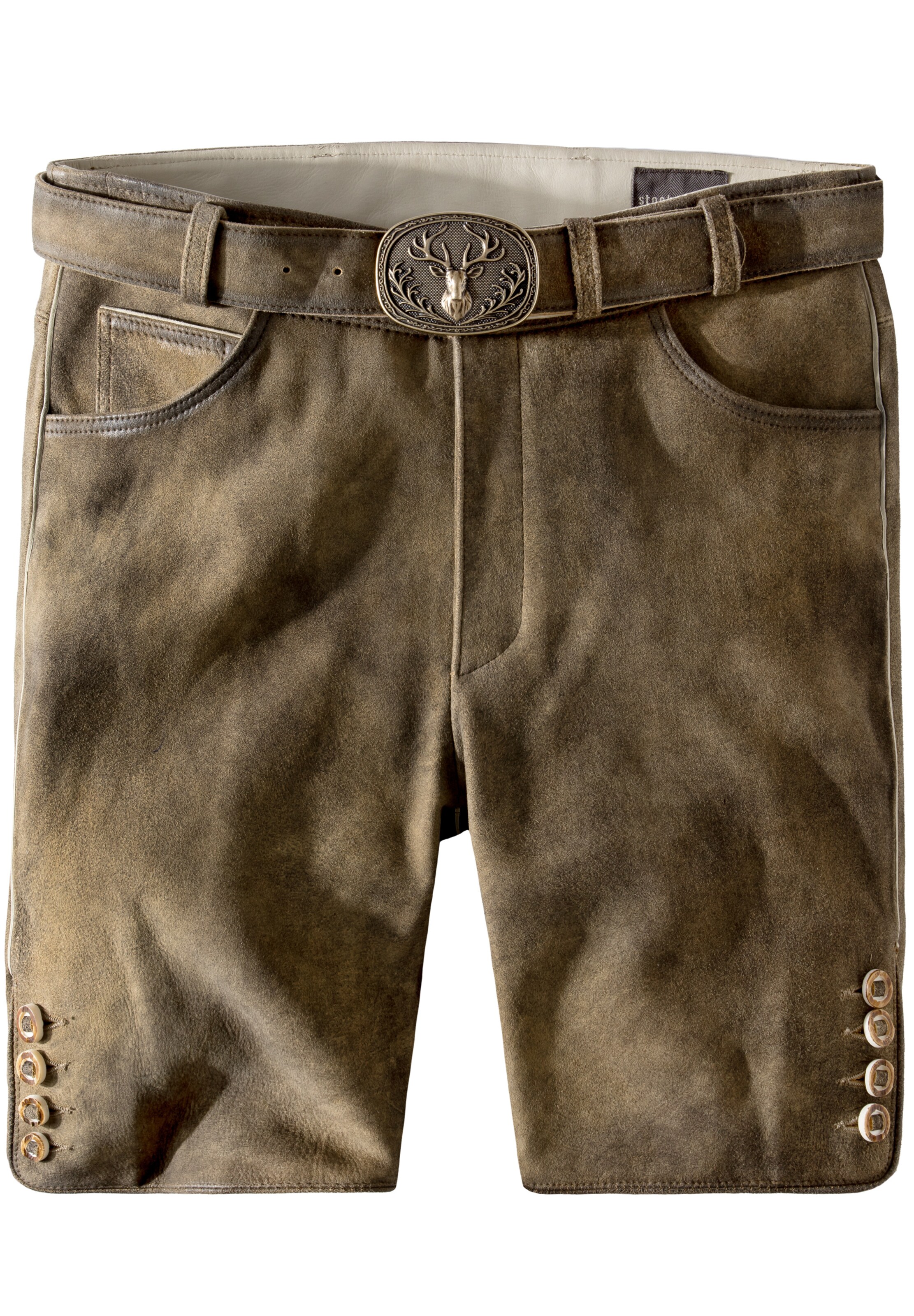 STOCKERPOINT Trachtenhose 'Luka' in Braun: Vorderseite