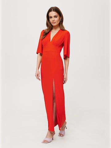 Makover - Vestido 'K183 ' en naranja: frente