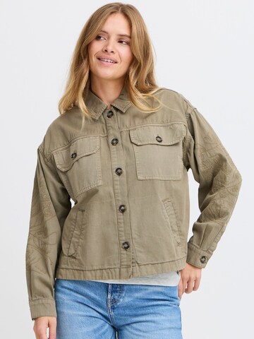 PULZ Jeans Tussenjas ' PZLAINA Jacket ' in Groen