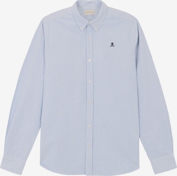 Chemise 'New Oxford' Scalpers en gris : devant