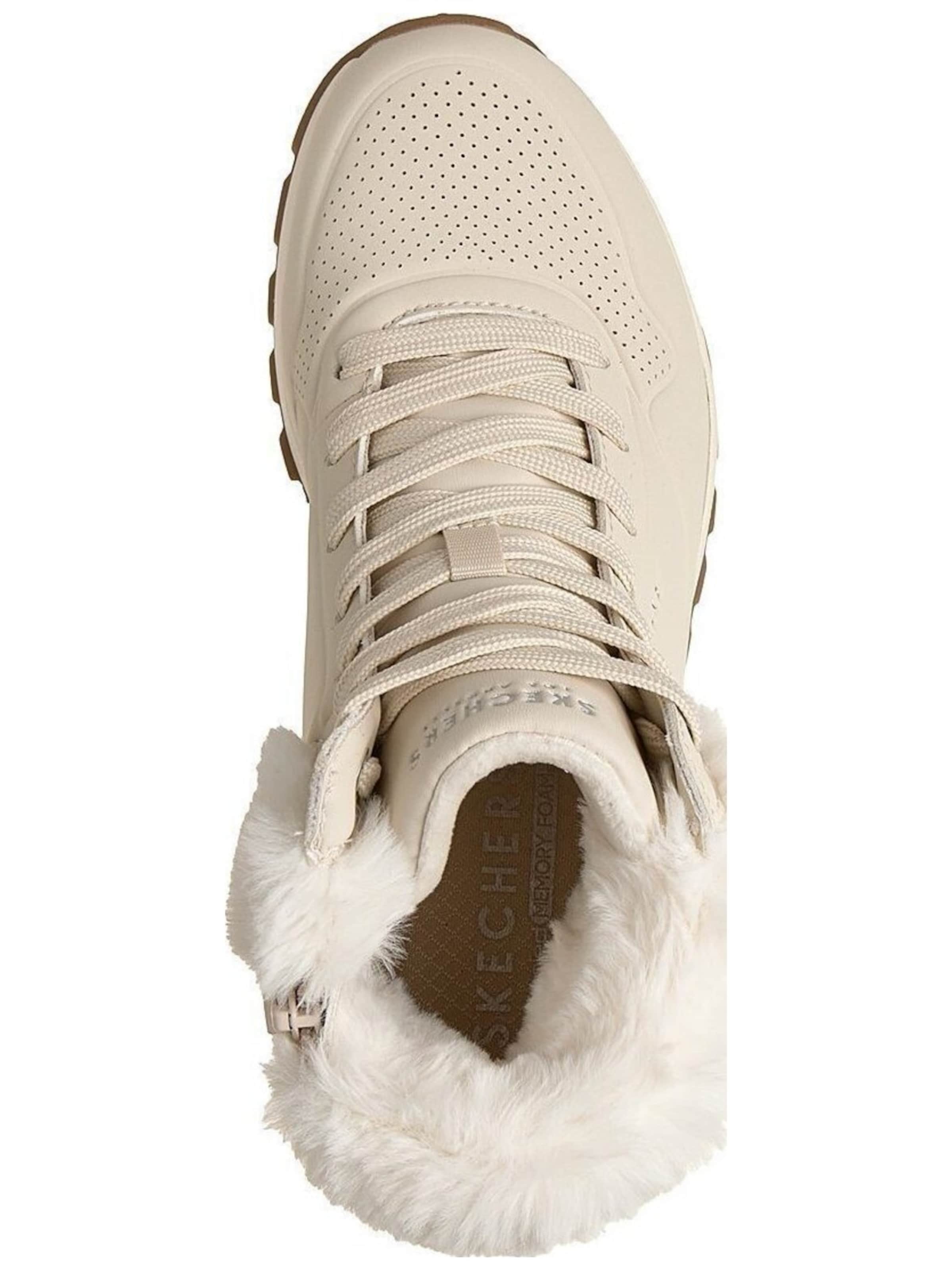 Sneaker alta 'Skechers Uno Rugged Fall Air' di SKECHERS in bianco