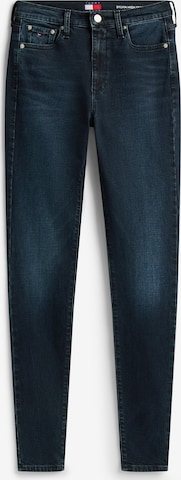 Tommy Jeans Skinny Farkut 'SYLVIA' värissä sininen: etupuoli