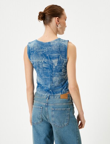 Koton Top in Blauw