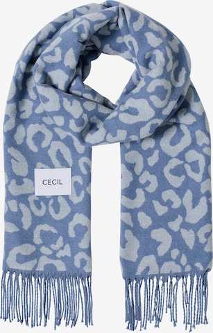 CECIL Schal in Blau: Vorderseite