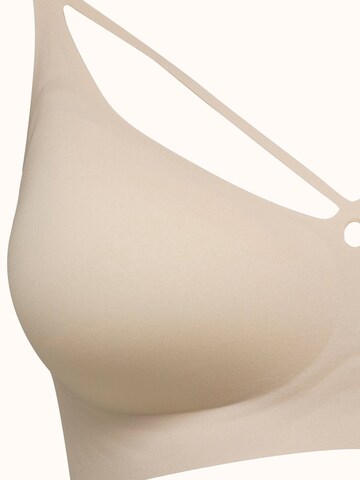 C&City Bralette Bra in Beige