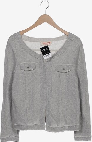 Funky Staff Sweater & Cardigan in L in Grey: front