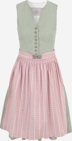 MARJO Dirndl 'Selene' in Groen: voorkant