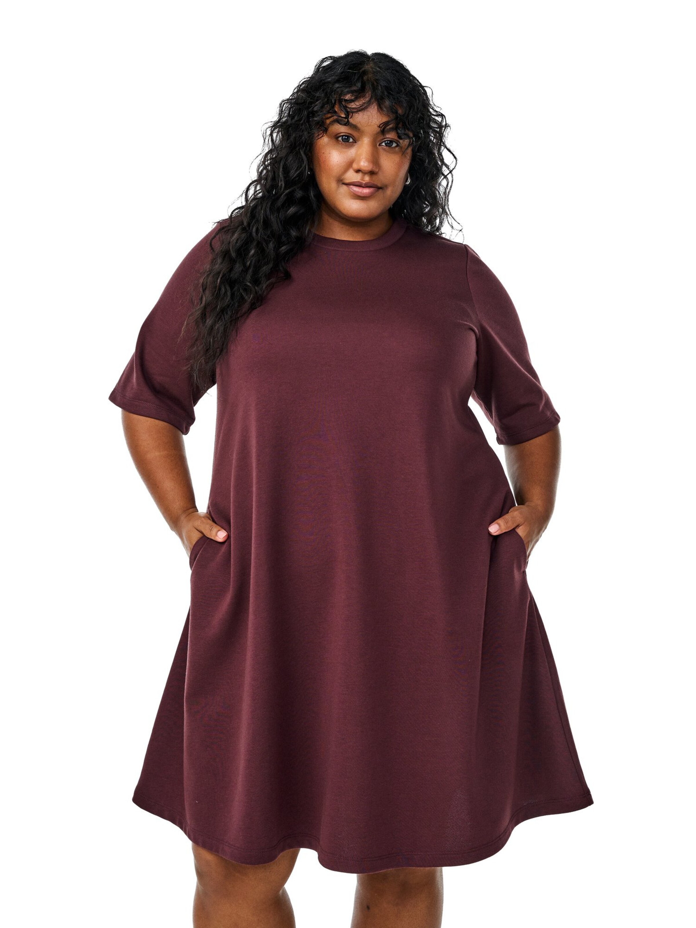 ZizziHaljina 'EMALLY' - crvena boja: prednji dio