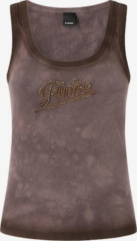 Haut 'Cosmopolitan' PINKO en marron : devant