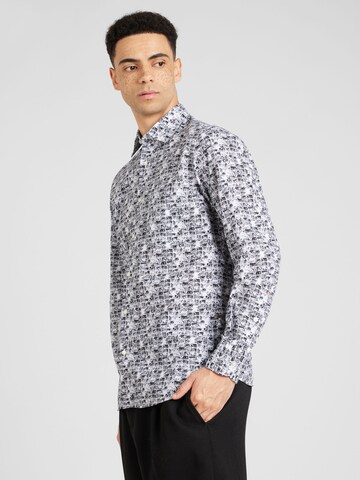 BOSS - Regular Fit Camisa 'Remiton' em branco: frente