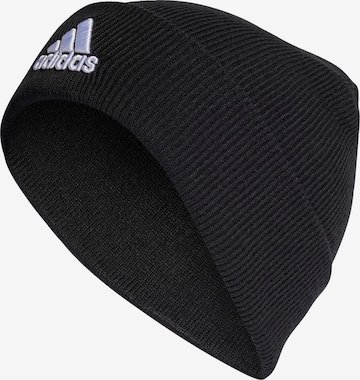 ADIDAS SPORTSWEAR Athletic Hat 'Essentials' in Black: front