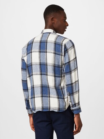 Trendyol Regular fit Button Up Shirt in Blue