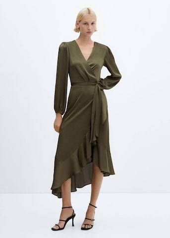 Robe MANGO en vert