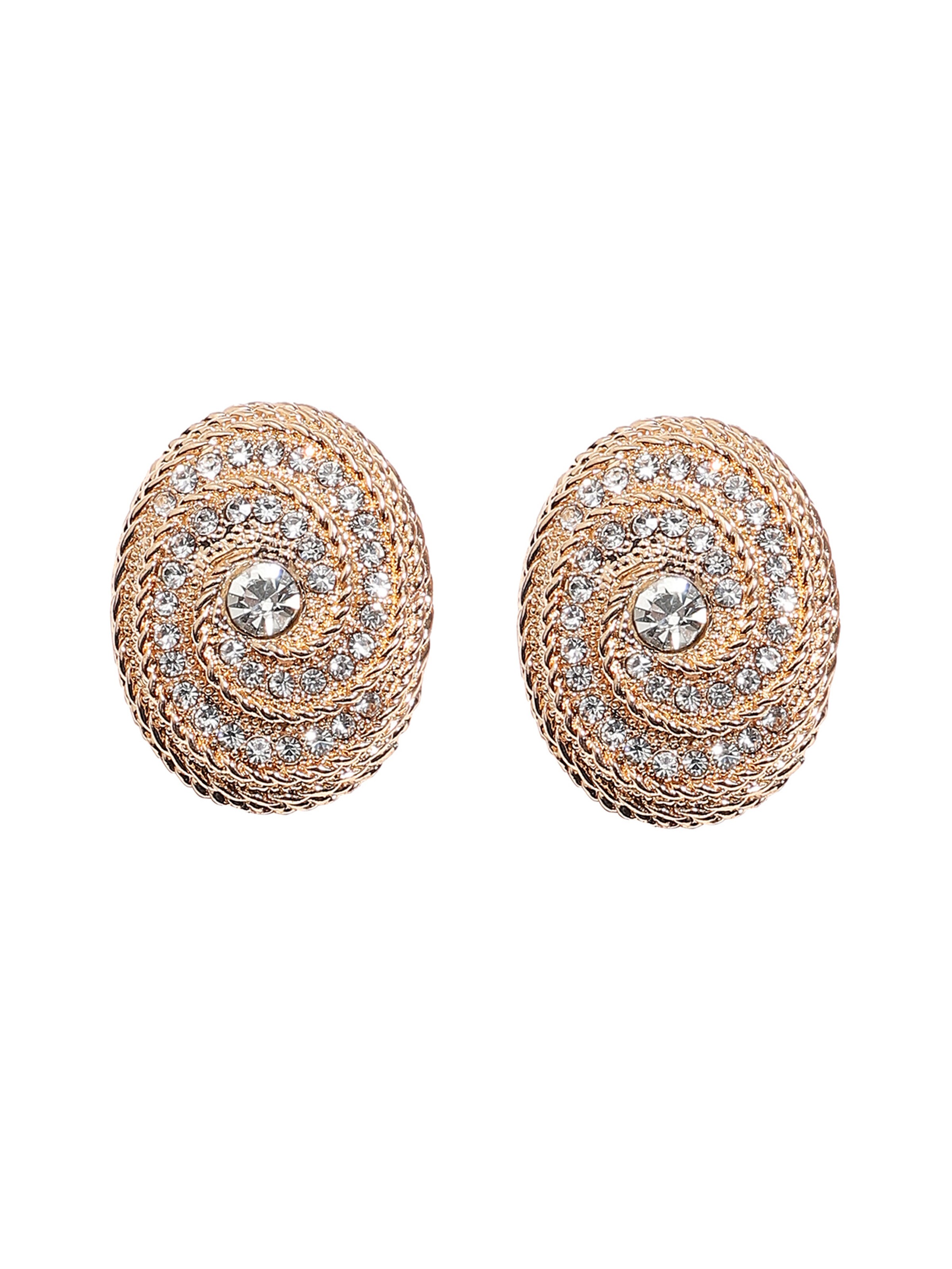 SOHI Kõrvarõngas ' Myrna ', värv Kuld: eest vaates