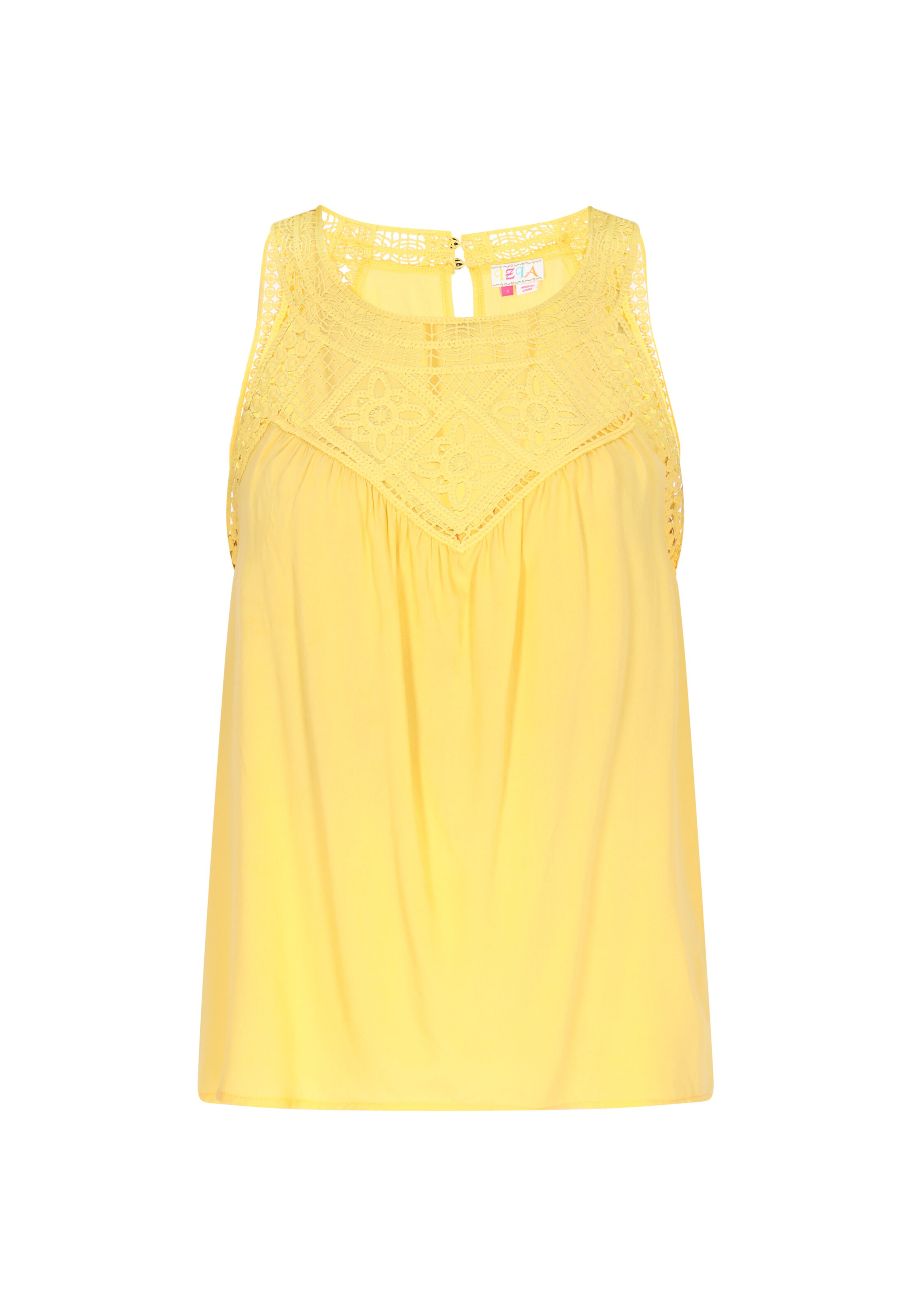 dzeltens IZIA Topiņš 'Boho': no priekšpuses