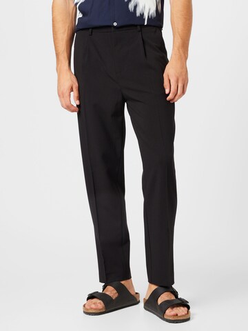 Regular Pantalon 'Gino' ABOUT YOU en noir : devant