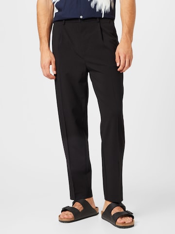 ABOUT YOU Regular Pants 'Gino' in Black: front