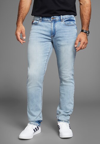 Bruno Banani Regular Jeans in Blue: front