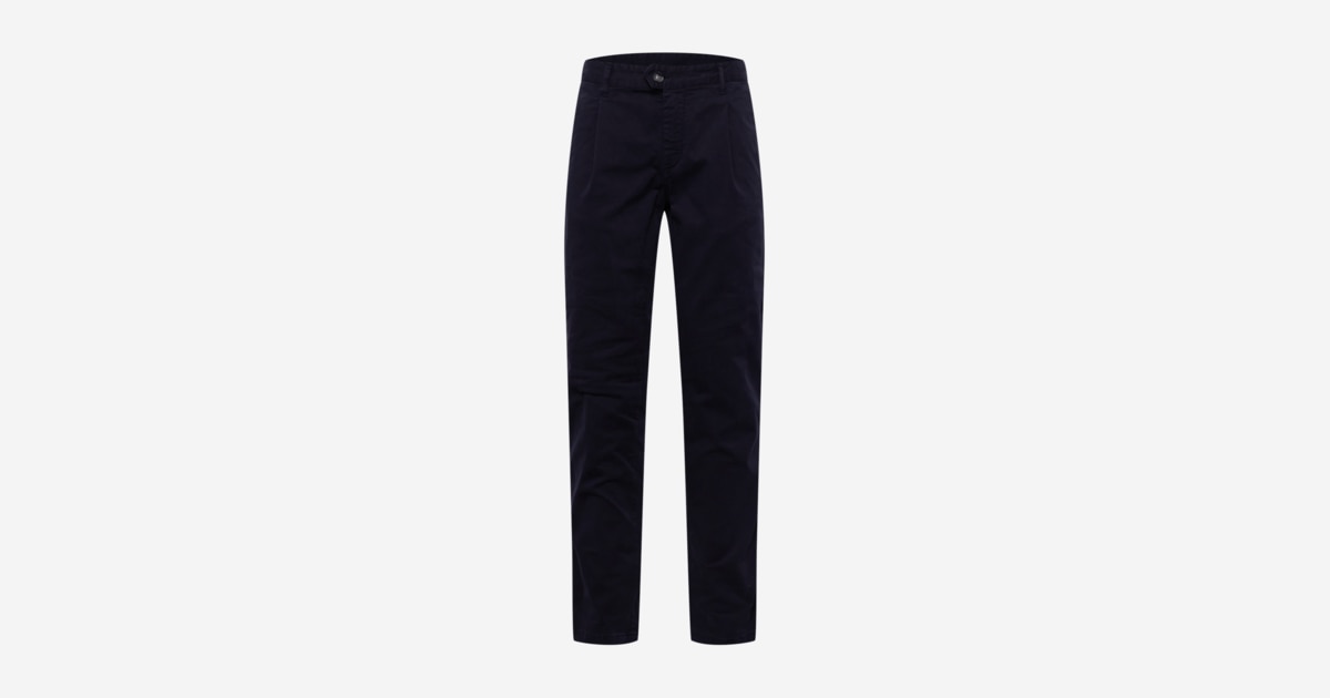 Scalpers regular Pantalón plisado 'FIRENZE' en Navy ABOUT YOU