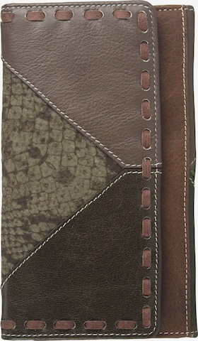 Sunsa Wallet in Green: front