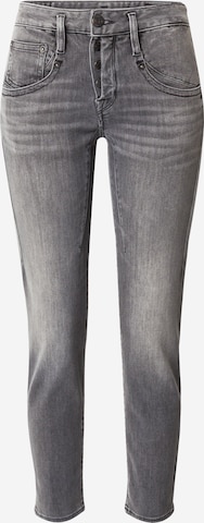 Herrlicher Slimfit Jeans 'Shyra' in Grijs: voorkant