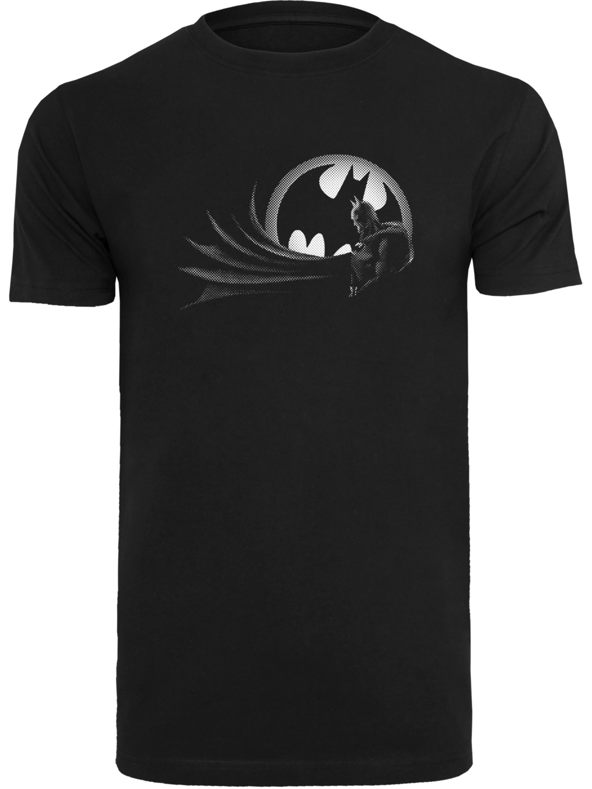 Maglietta 'DC Comics Batman Spot' di F4NT4STIC in nero: frontale
