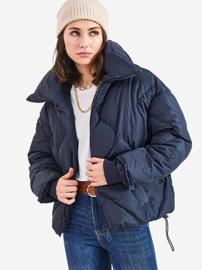 Bianco Lucci Zimní bunda ve velikosti S - marine modrá, Produkt