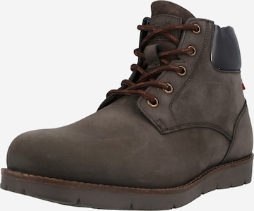 LEVI'S Lace-Up Boots 'Jaxed' in Brown: front