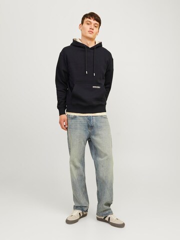 JACK & JONES Sweatshirt 'JJELegacy' in Schwarz