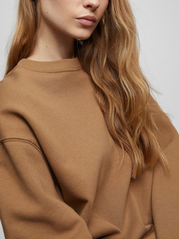 Sweat-shirt Pull&Bear en marron